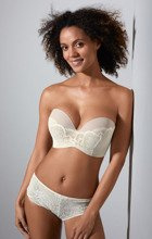 Wonderbra Refined Glamour Strapless Ivory Biustonosz