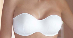 Panache Masquerade Tiffany Strapless Ivory Biustonosz