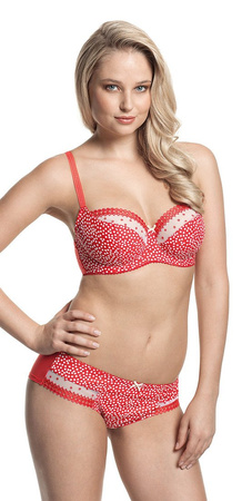 Panache Cleo Minnie Red Spot Biustonosz