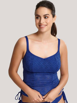 Panache Swimwear Anya Crochet French Blue Tankini 