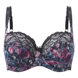 Panache Superbra Jasmine Black/Floral Biustonosz