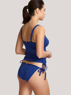 Panache Swimwear Anya Crochet French Blue Figi Wiązane