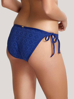 Panache Swimwear Anya Crochet French Blue Figi Wiązane