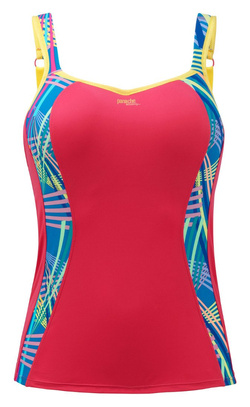 Panache Sport Print Multi Koszulka Sportowa z Biustonoszem